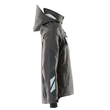 Hard Shell Jacke, wasserdicht / Gr. L,  Dunkelanthrazit/Schwarz Produktbild Additional View 3 S