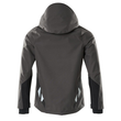 Hard Shell Jacke, wasserdicht / Gr.  2XL, Dunkelanthrazit/Schwarz Produktbild Additional View 2 S