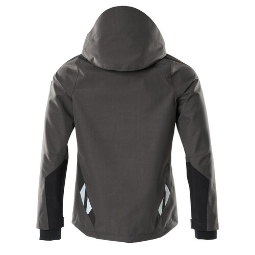Hard Shell Jacke, wasserdicht / Gr.  2XL, Dunkelanthrazit/Schwarz Produktbild Additional View 2 L