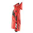 Hard Shell Jacke, wasserdicht / Gr. M,  Verkehrsrot/Schwarz Produktbild Additional View 1 S