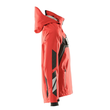 Hard Shell Jacke, wasserdicht / Gr. M,  Verkehrsrot/Schwarz Produktbild Additional View 3 S