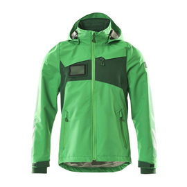 Hard Shell Jacke, wasserdicht / Gr. XS,  Grasgrün/Grün Produktbild