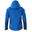 Hard Shell Jacke, wasserdicht / Gr. XL,  Azurblau/Schwarzblau Produktbild Additional View 2 S