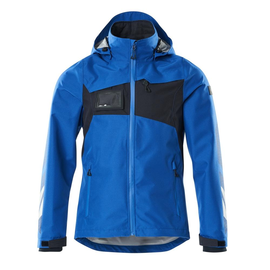 Hard Shell Jacke, wasserdicht / Gr. M,  Azurblau/Schwarzblau Produktbild