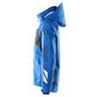 Hard Shell Jacke, wasserdicht / Gr. M,  Azurblau/Schwarzblau Produktbild Additional View 1 S