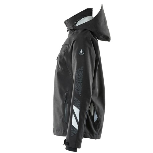 Hard Shell Jacke, wasserdicht, Damen /  Gr. M, Schwarz Produktbild Additional View 1 L