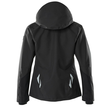 Hard Shell Jacke, wasserdicht, Damen /  Gr. M, Schwarz Produktbild Additional View 2 S