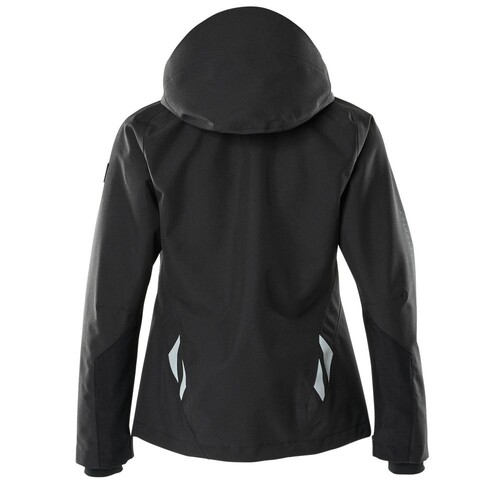 Hard Shell Jacke, wasserdicht, Damen /  Gr. M, Schwarz Produktbild Additional View 2 L