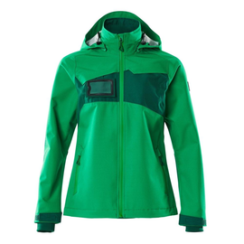 Hard Shell Jacke, wasserdicht, Damen /  Gr. XS, Grasgrün/Grün Produktbild