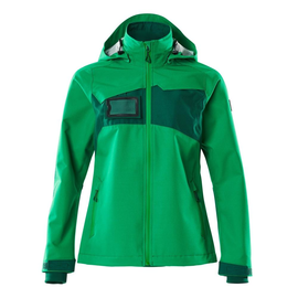 Hard Shell Jacke, wasserdicht, Damen /  Gr. XL, Grasgrün/Grün Produktbild
