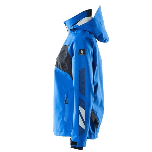 Hard Shell Jacke, wasserdicht, Damen /  Gr. 5XL, Azurblau/Schwarzblau Produktbild Additional View 1 L