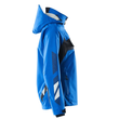 Hard Shell Jacke, wasserdicht, Damen /  Gr. 5XL, Azurblau/Schwarzblau Produktbild Additional View 3 S