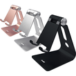 Handyhalter the lite stand 7,4x8,3x10cm Aluminium schwarz Helit H2380195 Produktbild Additional View 2 S