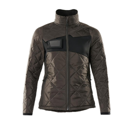 Jacke, CLIMASCOT, Damen,  wasserabweisend Thermojacke / Gr. M,  Dunkelanthrazit/Schwarz Produktbild