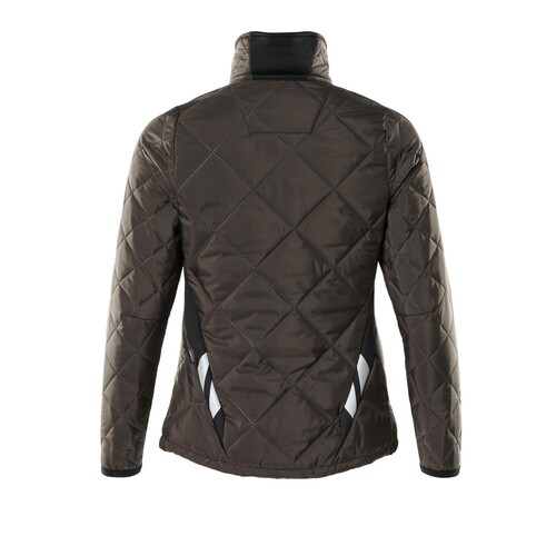 Jacke, CLIMASCOT, Damen,  wasserabweisend Thermojacke / Gr. 2XL,  Dunkelanthrazit/Schwarz Produktbild Additional View 2 L