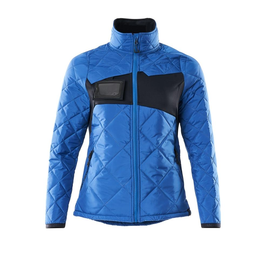 Jacke, CLIMASCOT, Damen,  wasserabweisend Thermojacke / Gr. 5XL,  Azurblau/Schwarzblau Produktbild