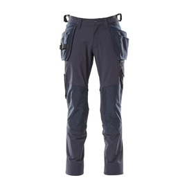 Hose, Hängetaschen, Stretch / Gr.  82C52, Schwarzblau Produktbild