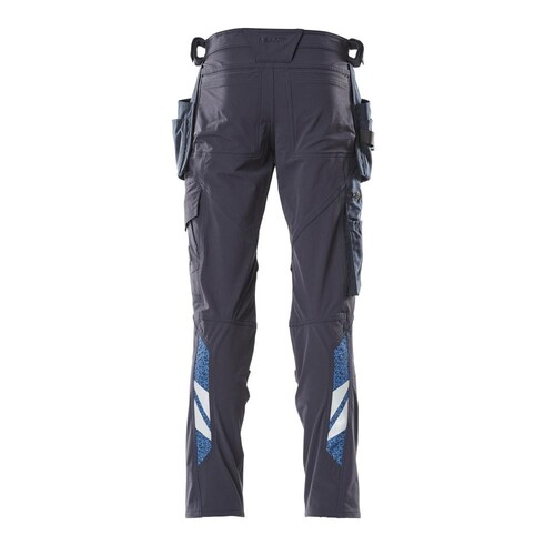 Hose, Hängetaschen, Stretch / Gr.  82C52, Schwarzblau Produktbild Additional View 2 L