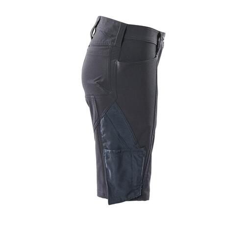 Shorts, Damenpassform, Pearl, Stretch /  Gr. C52, Schwarzblau Produktbild Additional View 3 L
