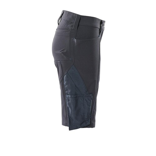 Shorts, Damenpassform, Pearl, Stretch /  Gr. C42, Schwarzblau Produktbild Additional View 3 L