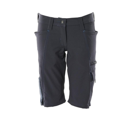 Shorts, Damenpassform, Pearl, Stretch /  Gr. C38, Schwarzblau Produktbild