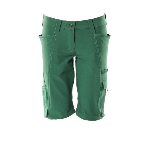 Shorts, Damenpassform, Pearl, Stretch /  Gr. C56, Grün Produktbild