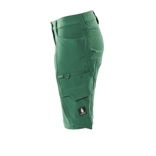 Shorts, Damenpassform, Pearl, Stretch /  Gr. C56, Grün Produktbild Additional View 1 L