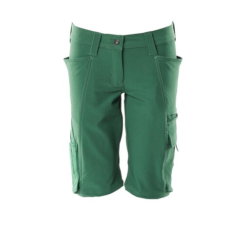 Shorts, Damenpassform, Pearl, Stretch /  Gr. C48, Grün Produktbild