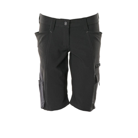 Shorts, Damenpassform, Pearl, Stretch /  Gr. C42, Schwarz Produktbild