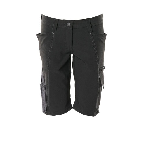 Shorts, Damenpassform, Pearl, Stretch /  Gr. C42, Schwarz Produktbild