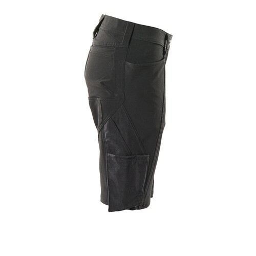 Shorts, Damenpassform, Pearl, Stretch /  Gr. C42, Schwarz Produktbild Additional View 3 L