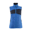 Winterweste m. CLI, Damen, leicht  Thermoweste / Gr. L,  Azurblau/Schwarzblau Produktbild
