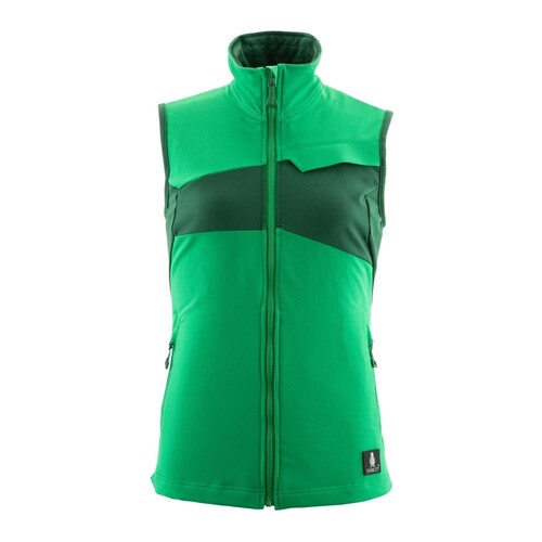 Weste, Damen, Stretch, leicht / Gr. XS,  Grasgrün/Grün Produktbild
