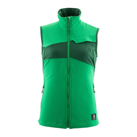 Weste, Damen, Stretch, leicht / Gr. M,  Grasgrün/Grün Produktbild