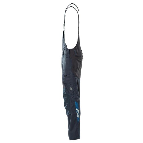 Latzhose, Knietaschen, Stretch-Einsätze  / Gr. 82C72, Schwarzblau Produktbild Additional View 1 L