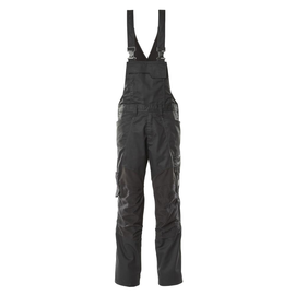 Latzhose, Knietaschen, Stretch-Einsätze  / Gr. 82C52, Schwarz Produktbild