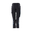 Hose, Damen,Diamond,  Knietaschen,Stretch / Gr. 82C48,  Schwarzblau Produktbild Additional View 2 S