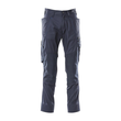 Hose mit Knietaschen, extra leicht /  Gr. 90C50, Schwarzblau Produktbild