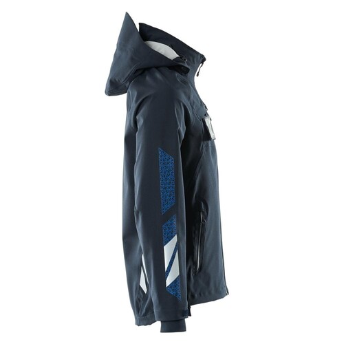 Hard Shell Jacke, geringes Gewicht /  Gr. 2XL, Schwarzblau Produktbild Additional View 3 L