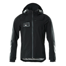 Hard Shell Jacke, geringes Gewicht /  Gr. 2XL, Schwarz Produktbild