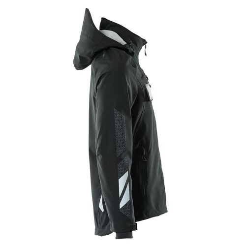 Hard Shell Jacke, geringes Gewicht /  Gr. 2XL, Schwarz Produktbild Additional View 3 L