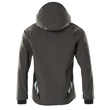 Hard Shell Jacke, geringes Gewicht /  Gr. XL, Dunkelanthrazit/Schwarz Produktbild Additional View 2 S