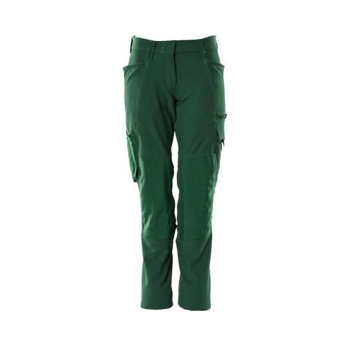 Hose, Damen,Diamond,  Knietaschen,Stretch / Gr. 76C48, Grün Produktbild