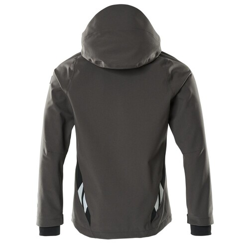 Hard Shell Jacke, geringes Gewicht /  Gr. 2XL, Dunkelanthrazit/Schwarz Produktbild Additional View 2 L