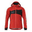 Hard Shell Jacke, geringes Gewicht /  Gr. M, Verkehrsrot/Schwarz Produktbild