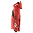 Hard Shell Jacke, geringes Gewicht /  Gr. 2XL, Verkehrsrot/Schwarz Produktbild Additional View 1 S