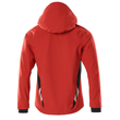 Hard Shell Jacke, geringes Gewicht /  Gr. 2XL, Verkehrsrot/Schwarz Produktbild Additional View 2 S