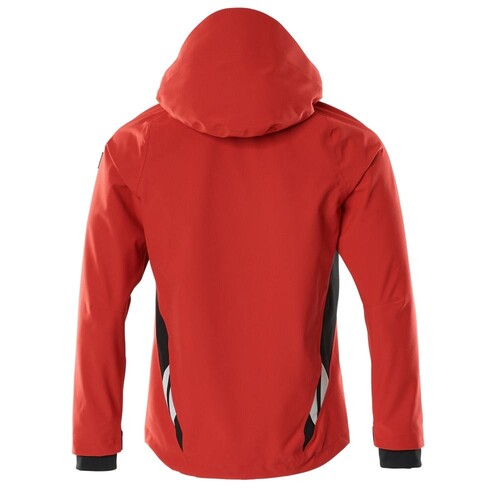 Hard Shell Jacke, geringes Gewicht /  Gr. 2XL, Verkehrsrot/Schwarz Produktbild Additional View 2 L
