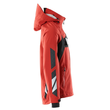 Hard Shell Jacke, geringes Gewicht /  Gr. 2XL, Verkehrsrot/Schwarz Produktbild Additional View 3 S