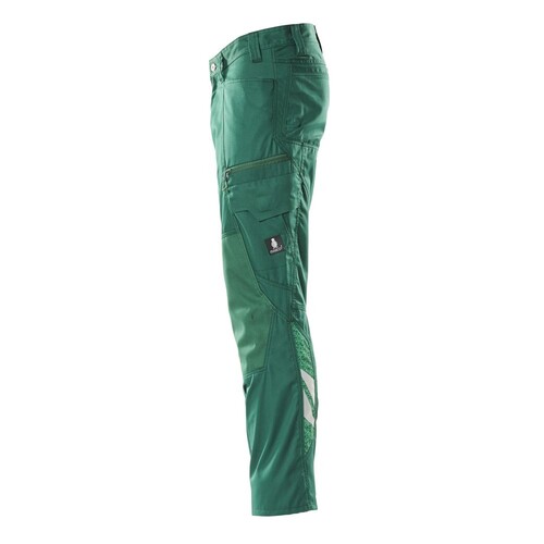 Hose mit Knietaschen, extra leicht /  Gr. 90C48, Grün Produktbild Additional View 1 L